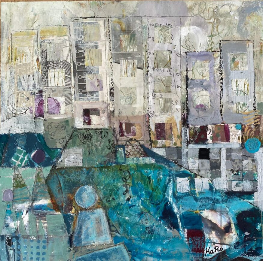 Georgian town houses terraces harbour front public sculpture