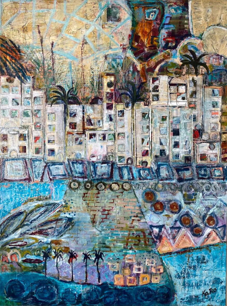 nostalgia seaside exotic beach south of france tropical rich lush evocative