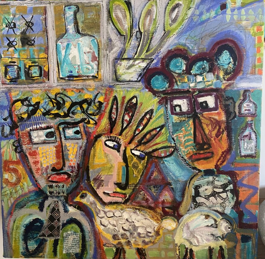 colourful people; faces; jazz and blues; beach bar; jammin; paino man; hairdos